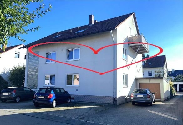 3,5 Zi. Wohnung im Obergeschoss