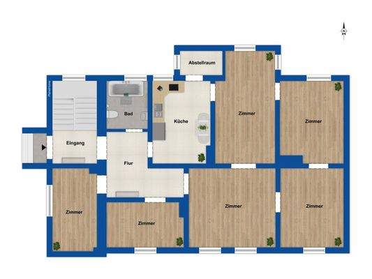 Grundriss Erdgeschoss