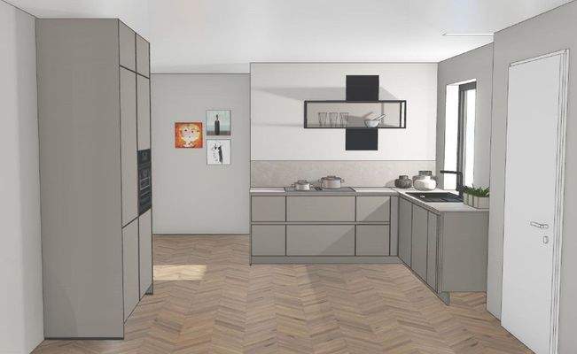 Wohnung 02 - Musterküche