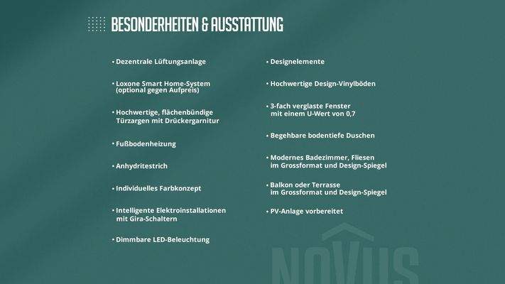 Ausstattungsmerkmale