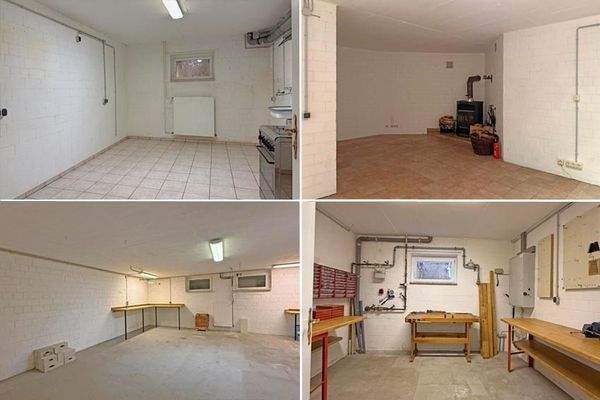 Räumlichkeiten im Keller