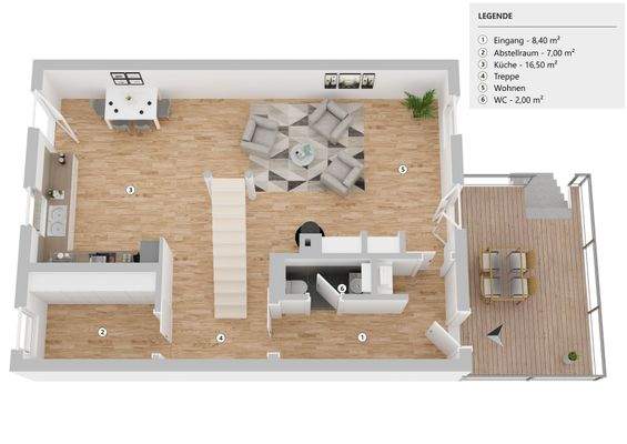 Grundriss Erdgeschoss