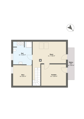 Grundriss Dachgeschoss