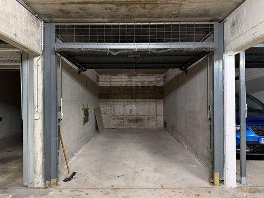 Abschließbare Garage