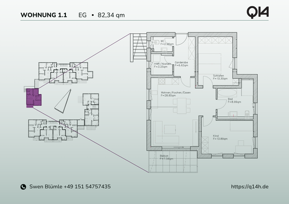 WHG 1.1 Grundrissplan