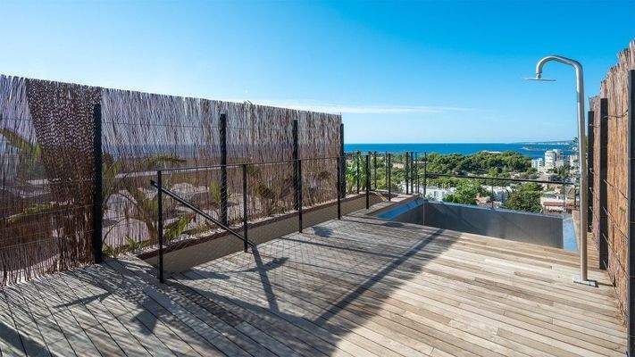 Penthouse, Meerblick, privater Pool, zum Verkauf, La Bonanova, Palma, Mallorca