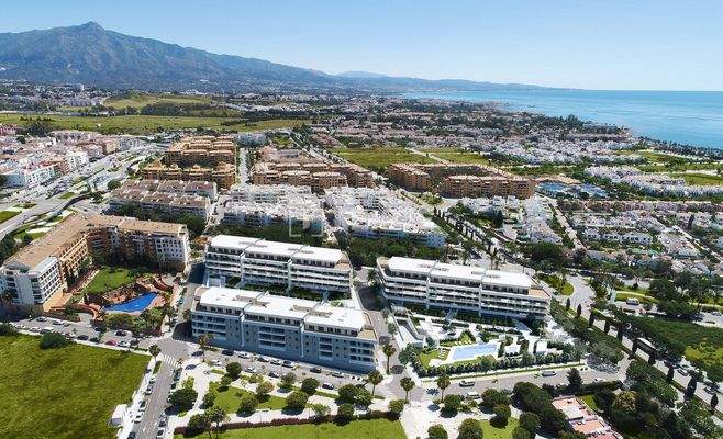 New Build Energy Efficient Apartments with Open Views in Marbella