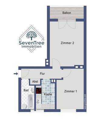 Ausschnitt Grundriss