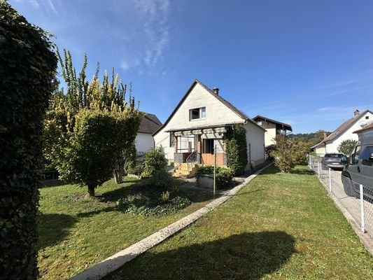 Ansicht und Garten