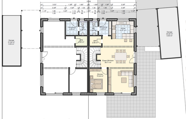 Grundriss Erdgeschoss