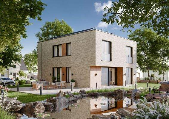 Mögliche Bebauung - Ansicht Bauhaus