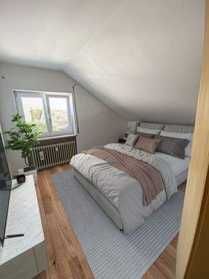 Schlafzimmer Visualisierung