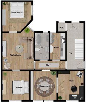 Beispiel Erdgeschoss