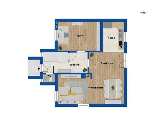 Grundriss Erdgeschoss