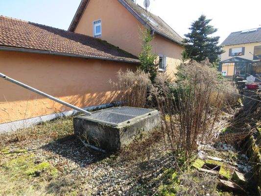 Aufzuchtbecken für die Donaufische