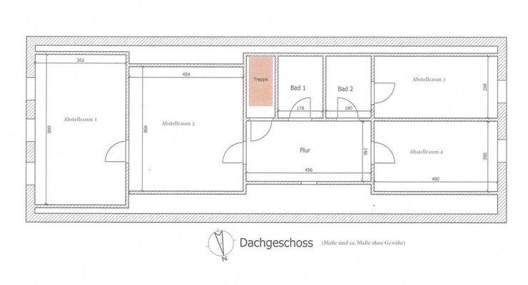 Grundriss Dachgeschoss