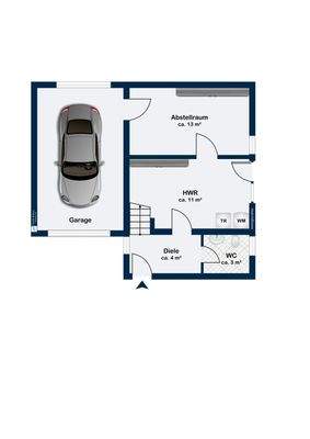 GRUNDRISS ERDGESCHOSS