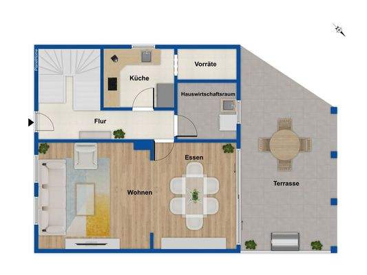 Grundriss Erdgeschoss