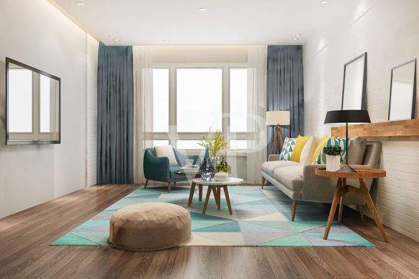 3d-rendering-loft-scandinavian-living-room-with-working-table-bookshelf (1)