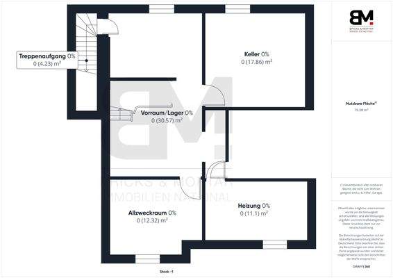 Grundriss Kellergeschoss