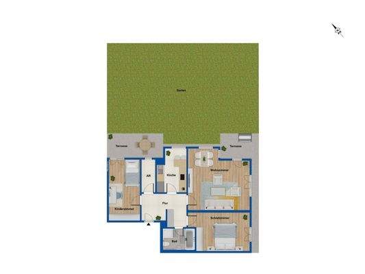 Grundriss Erdgeschoss