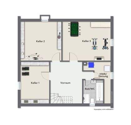 Grundriss Vollkeller