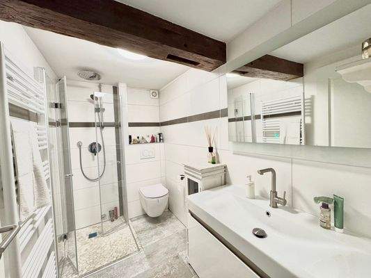 Zweites Badezimmer Wohnung Dachgeschoss