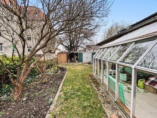 Garten und Wintergarten