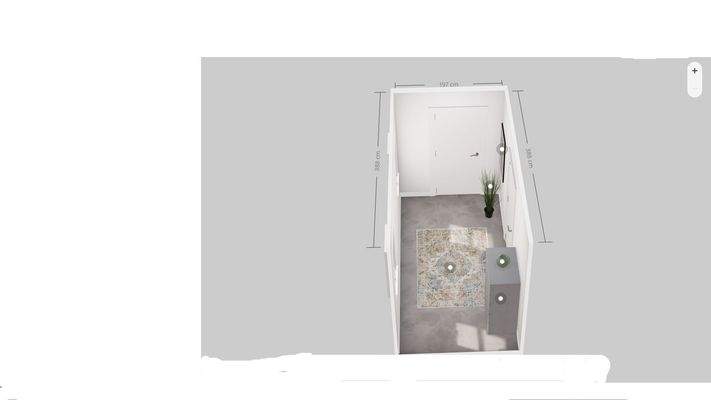 Flur ohne Treppenaufgang OG 