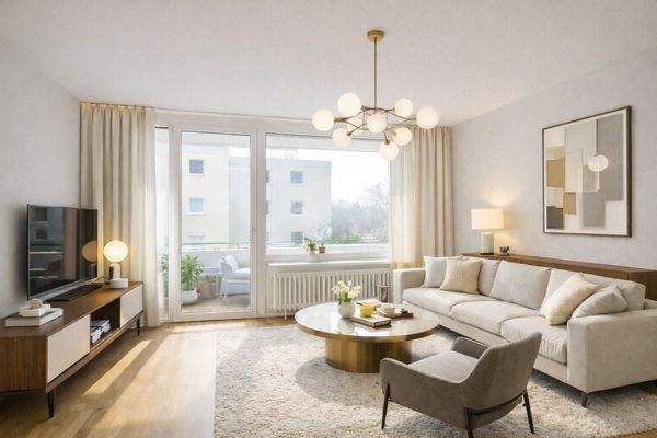 Visualisierung Wohnzimmer