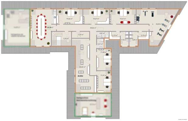 Dachgeschoss-Vermietung