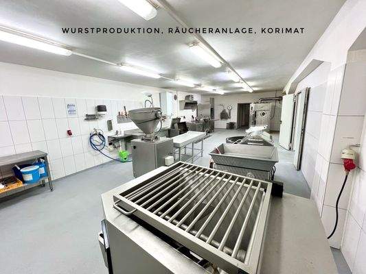 frühere Wurstproduktion