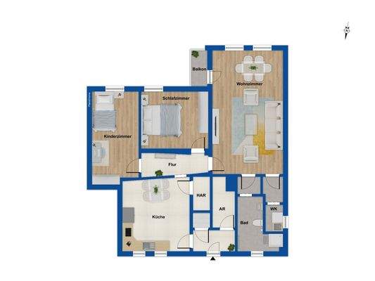 Grundriss Erdgeschoss