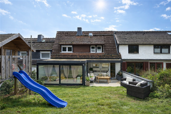 Garten möbliertes Beispiel