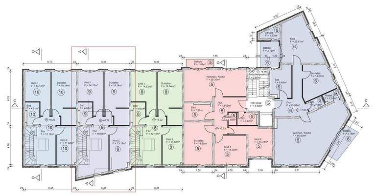 Grundriss 2. Obergeschoss