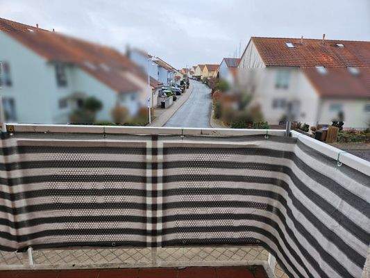 Aussicht Balkon Westseite