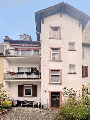 Rückwärtige Fassade