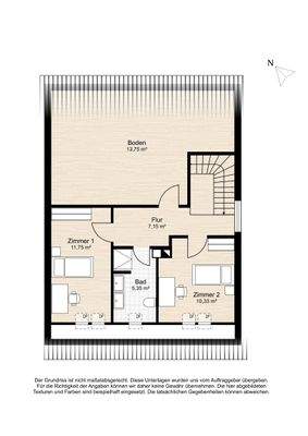 Grundriss Dachgeschoss