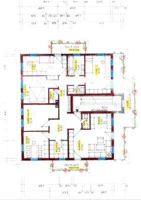 Grundriss - gesamtes 1.OG des Hauses