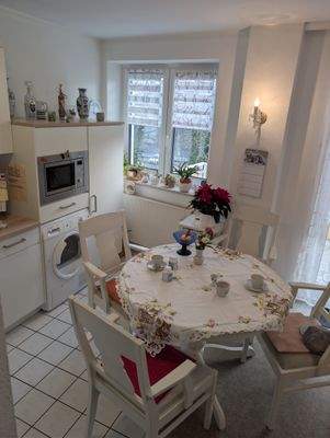 Helle gemütliche Küche