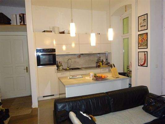 offene Küche z.Wohnbereich