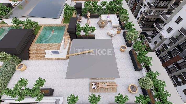 High Rental Income Flats with a Pool in North Cyprus Girne