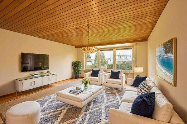 Wohnzimmer - KI bearbeitet