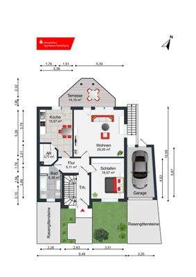 Grundriss Erdgeschoss
