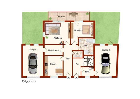 Grundriss Erdgeschoss