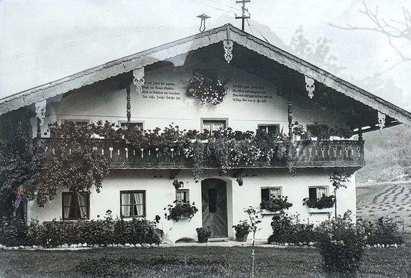 Außenansicht früher