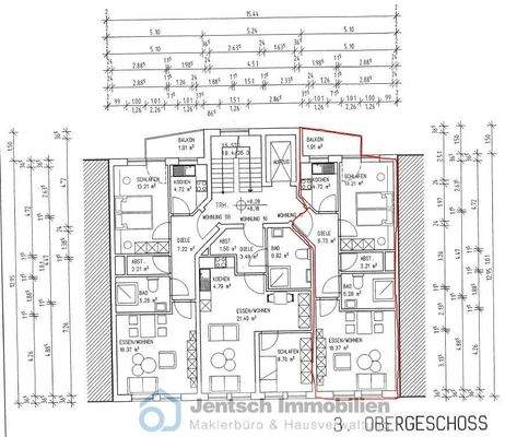 Grundriss WE 11 - Steinstr. 49 Leipzig