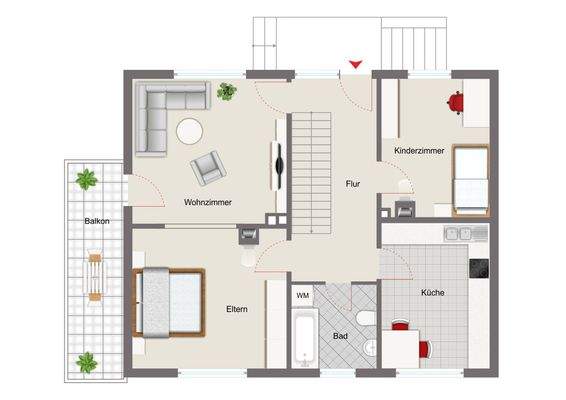 Grundriss EG (Abb. ähnlich)