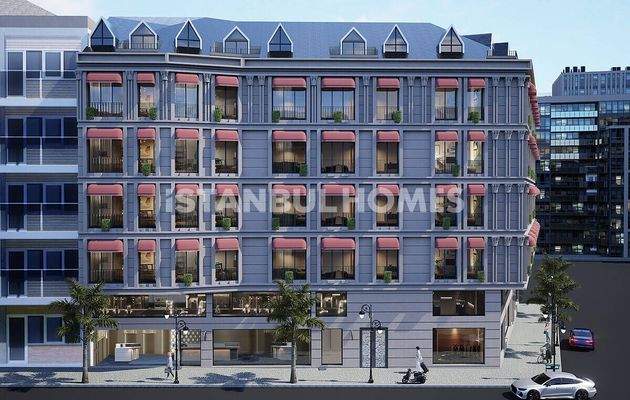 Flats 400 Meters from Metro in Kağıthane İstanbul