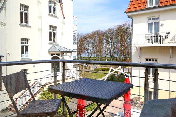 Balkon mit Meerblick